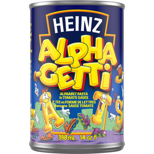 Heinz Alpha-Getti Pasta In Tomato Sauce 398 ml