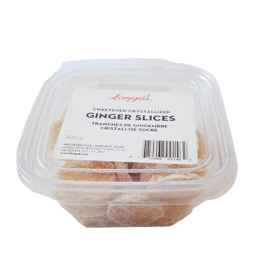 Longo's Candied Ginger Fiji 200 g