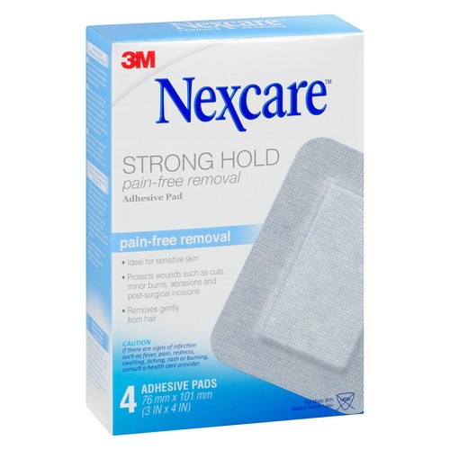 3M Nexcare Adhesive Pad Sensitive Skin 4 EA