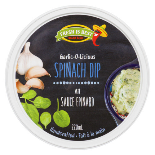 Fresh Is Best Spinach Dip Garlic 220 ml