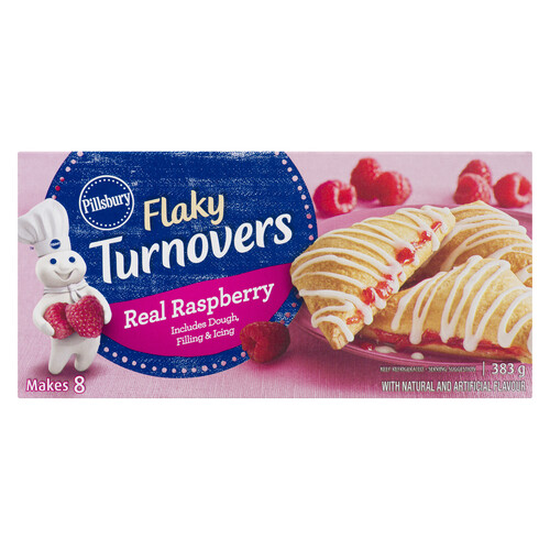 Pillsbury Ready-To-Bake Turnovers Raspberry 383 g