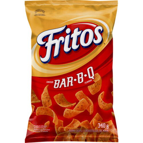 Fritos Corn Chips Bar-B-Q Flavour 340 g