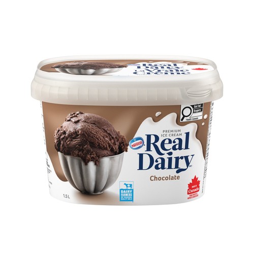 Nestlé Real Dairy Ice Cream Chocolate 1.5 L