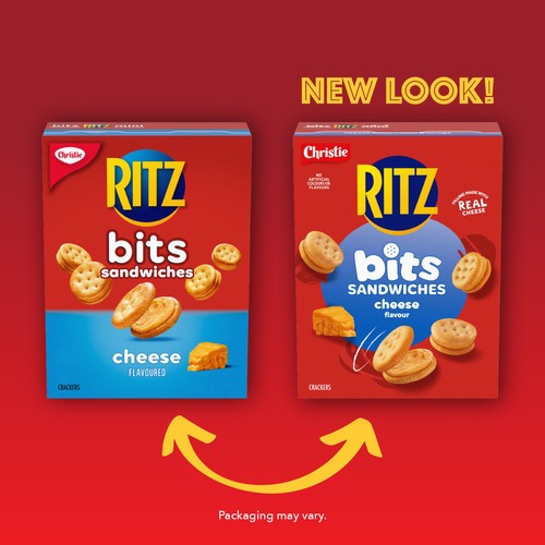 Ritz Cracker Bits Sandwiches Cheese Flavoured 162 g
