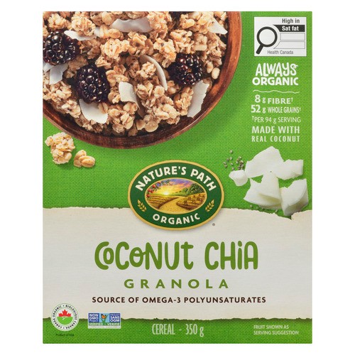 Nature's Path Organic Granola Coconut Chia 350 g
