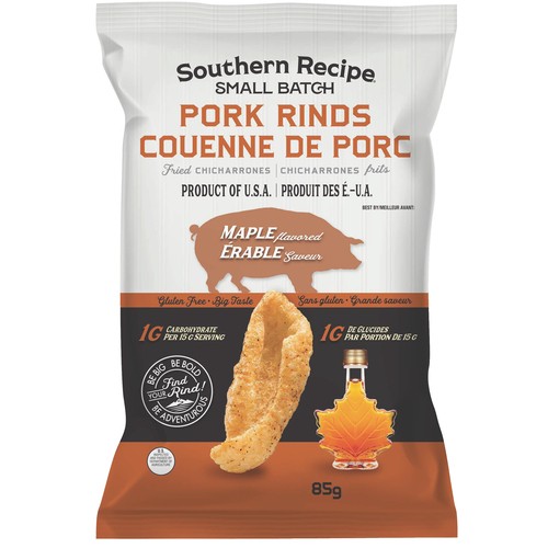 Southern Recipe Small Batch Pork Rinds Maple Flavored 85 g