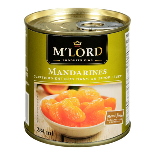 M'Lord Mandarin Oranges Whole 284 ml