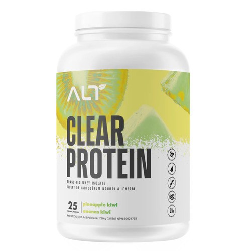 ALT Clear Protein Grass-Fed Whey Isolate Pineapple Kiwi 730 g