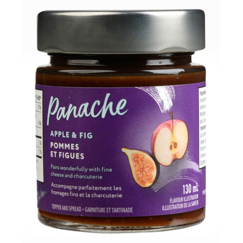 Panache Topper & Spread Apple & Fig 130 ml