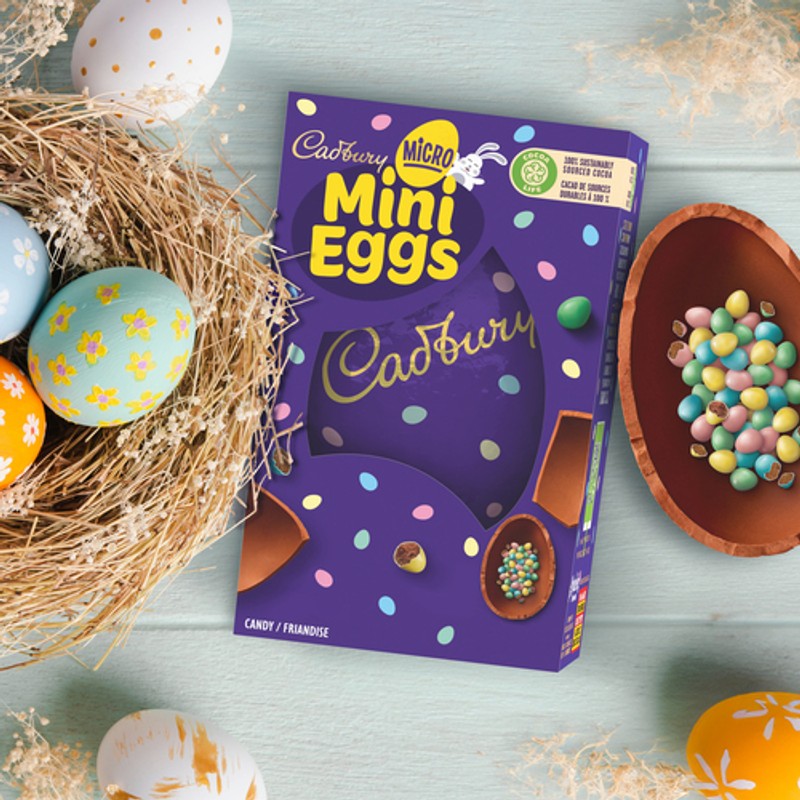 Cadbury Micro Mini Eggs Hollow Egg Easter 97 g - Voilà Online Groceries ...