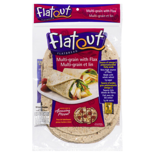 Flatout Flatbreads Multigrain With Flax 318 g