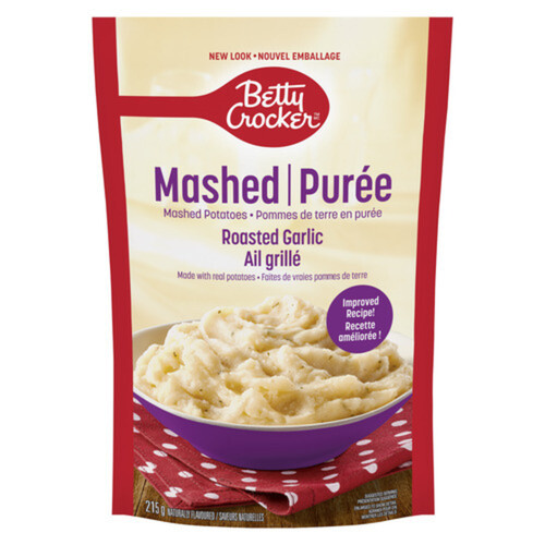 Betty Crocker Mashed Potatoes Roasted Garlic 215 g