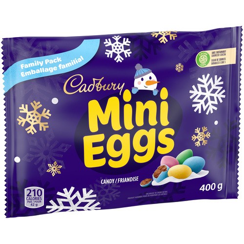 Cadbury Mini Eggs Christmas Candy 400 g