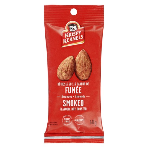 Krispy Kernels Almonds Smoked Flavour Dry Roasted 60 g