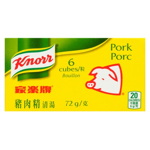Knorr Pork Bouillon Cubes 72 g