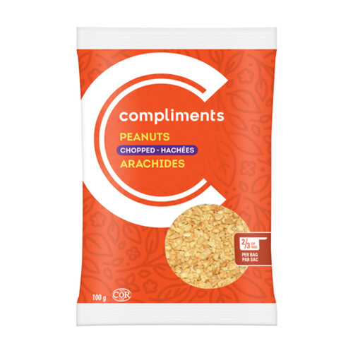 Compliments Peanuts Chopped 100 g