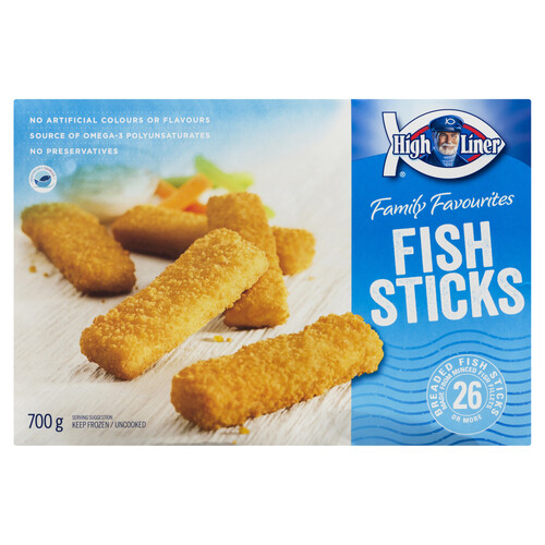 High Liner Frozen Family Favourites Fish Sticks 700 g - Voilà