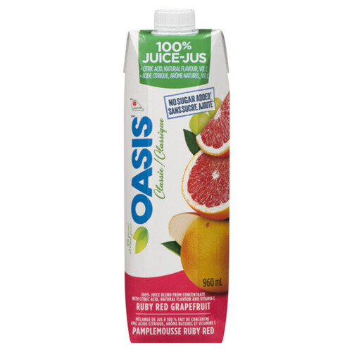 Oasis Juice Ruby Red Grapefruit 960 ml