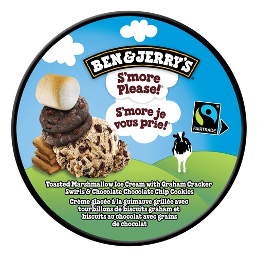 Ben & Jerry's Ice Cream S'More Please! With Fairtrade Ingredients 473 ml