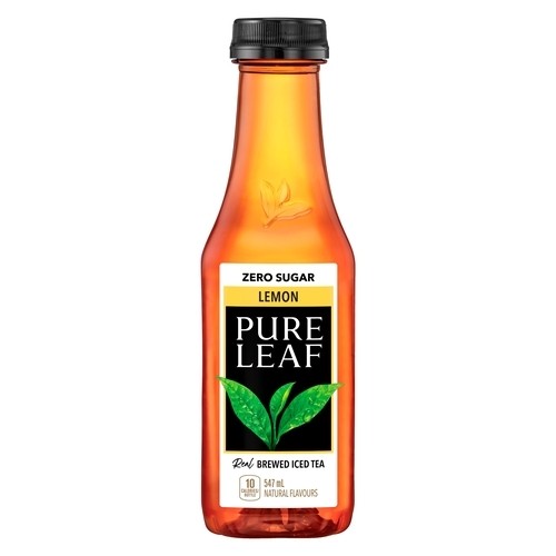 Pure Leaf Real Brewed Iced Tea Zero Sugar Lemon 547 ml (bottle)
