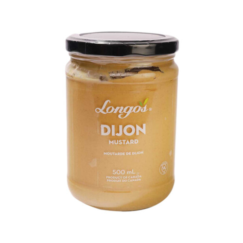 Longo's Dijon Mustard Jar 500 ml