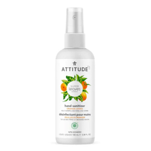 Attitude Super Leaves Hand Sanitizer Orange Leaves 100 ml