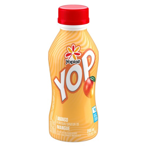 Yoplait Yop 1.5% Drinkable Yogurt Mango 200 ml (bottle)