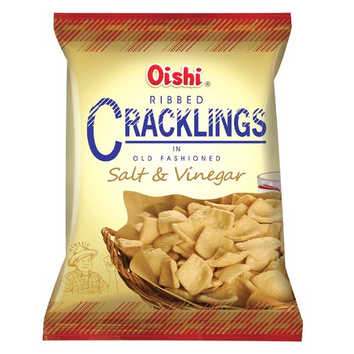 Oishi Chips Salt And Vinegar 100 g
