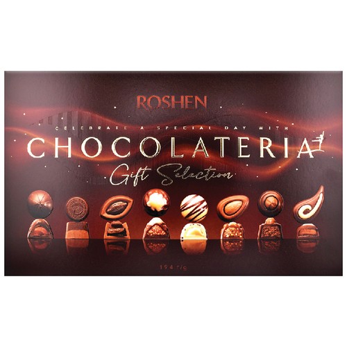 Roshen Gift Box Chocolateria Chocolate 194 g