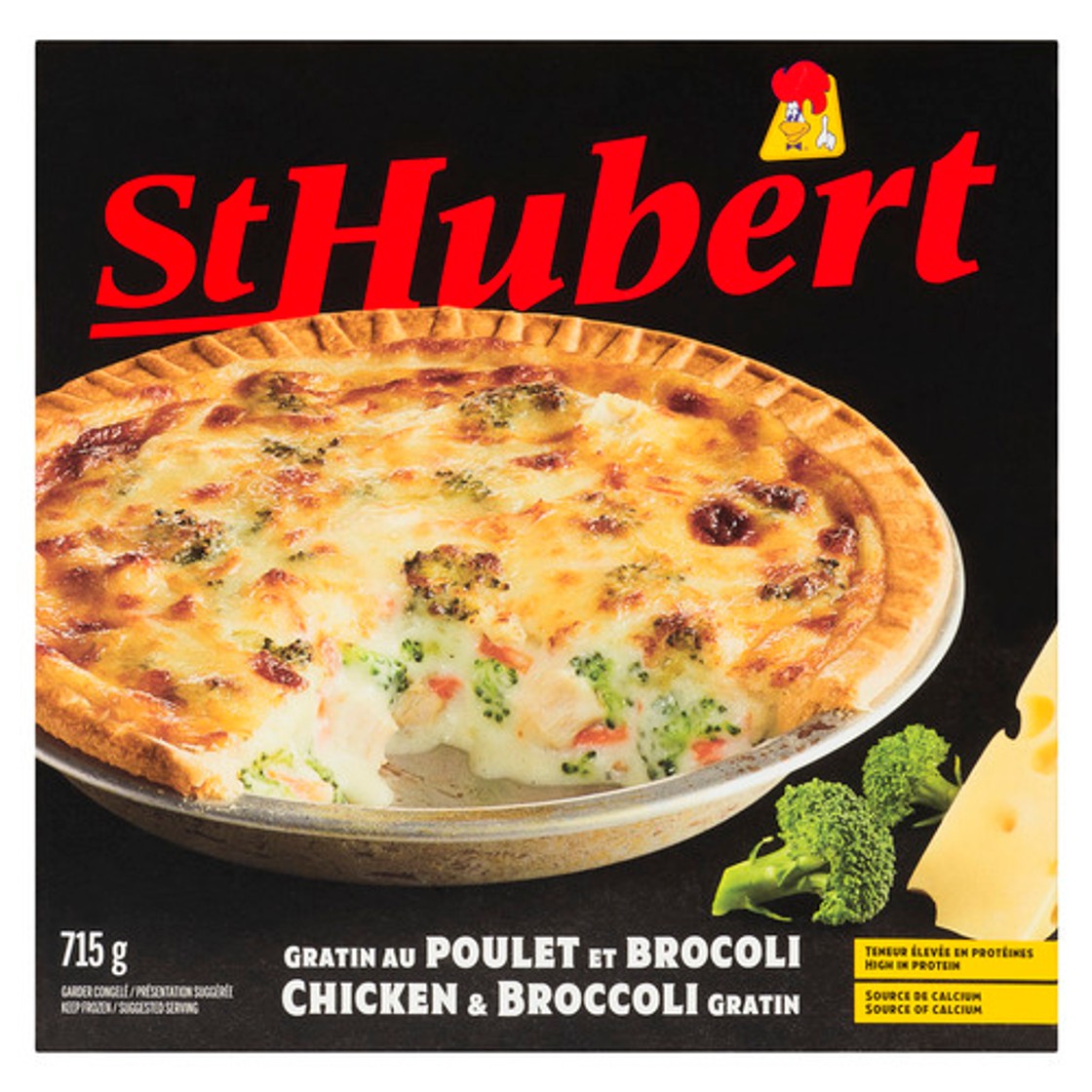 St-Hubert Frozen Chicken And Broccoli Gratin 715 g - Voilà Online ...