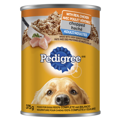 Pedigree Wet Dog Food Chopped Chicken 375 g