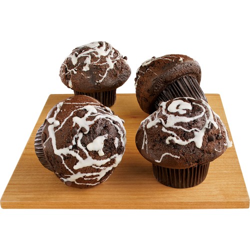 Compliments Muffins Chocolate Raspberry 4 x 100 g
