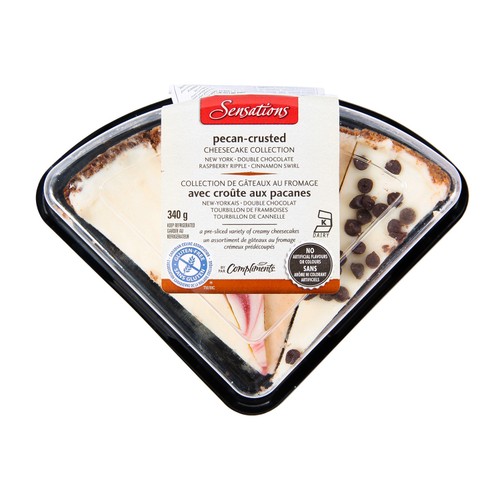 Sensations Frozen Cheesecake Collection Pecan-Crusted 340 g