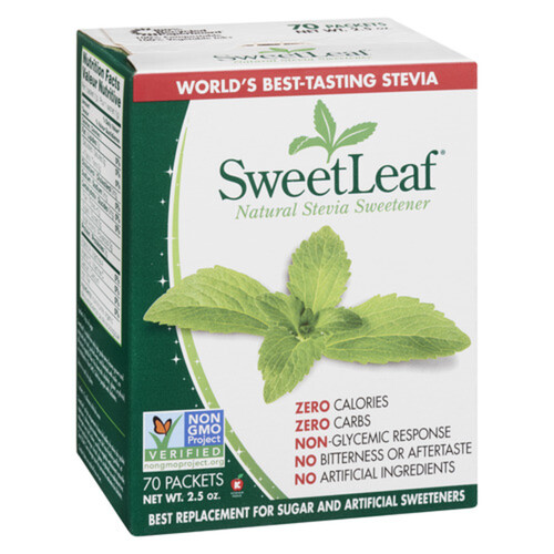 SweetLeaf Natural Stevia Extract 70 EA