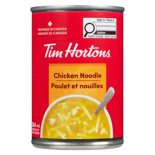 Tim Hortons Canned Condensed Soup Chicken Noodle 284 ml