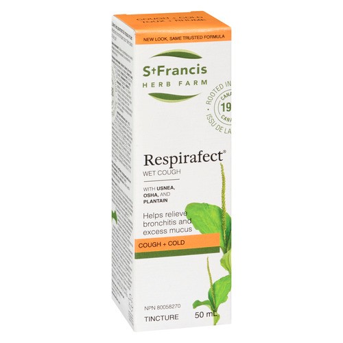 St. Francis Herb Farm Herbal Remedies Tincture Respirafect 50 ml