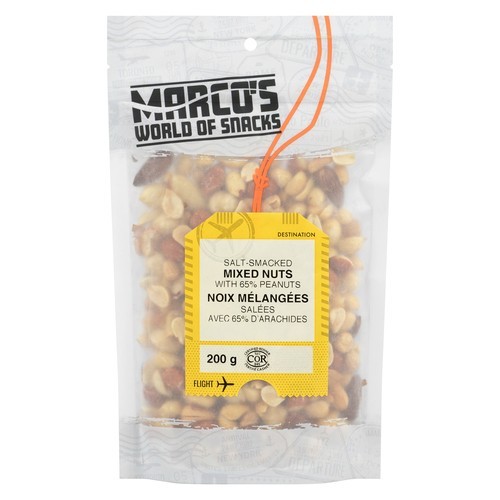 Marco's World Of Snacks Mixed Nuts Salt-Smacked 200 g