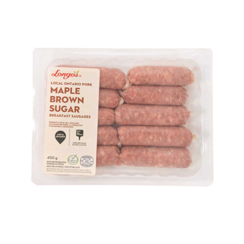 Longo's Breakfast Sausage Maple Brown Sugar 450 g