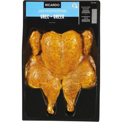 RICARDO Flattened Chicken Lemony Greek