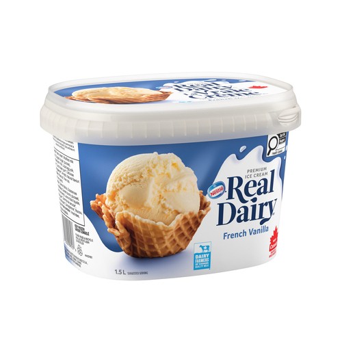 Nestlé Real Dairy Ice Cream French Vanilla 1.5 L