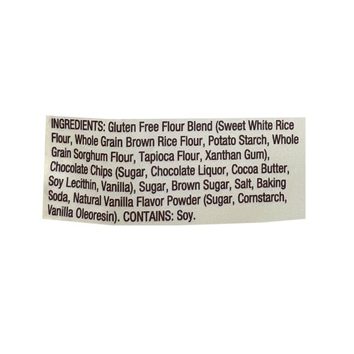 Bob's Red Mill Gluten-Free Cookie Mix Chocolate Chip 624 g
