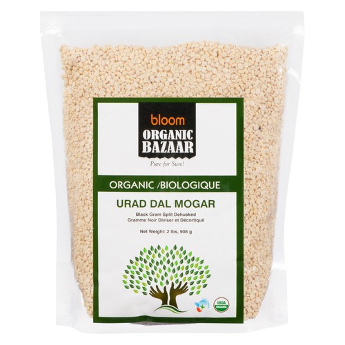 Bloom Organic Bazaar Urad Dal Mogar Lentils 908 g