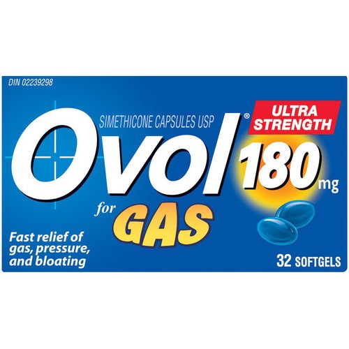 Ovol Ultra Strength 180 mL 32 Softgels