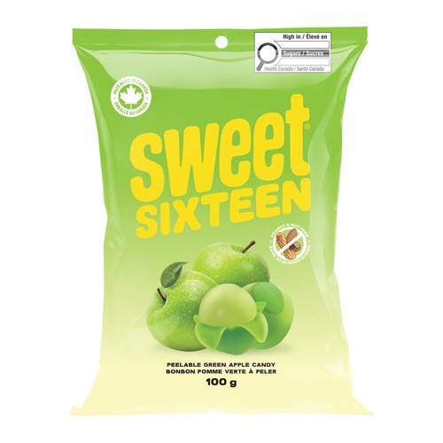 Sweet Sixteen Candy Peelable Green Apple 100 g
