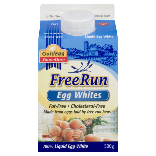 Gold Egg Fat-Free Egg Whites Free Run 500 g