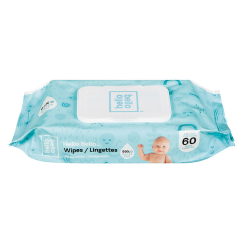 Hello Bello Baby Wipes 60 Count