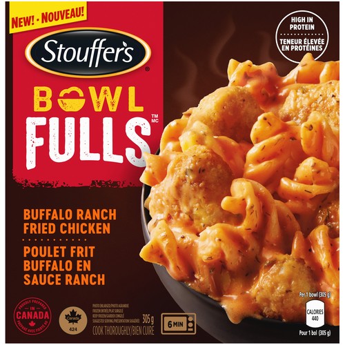 Stouffer's Frozen Bowl Fulls Buffalo Ranch Fried Chicken  305 g
