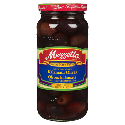 Mezzetta Pitted Kalamata Olives 398 ml