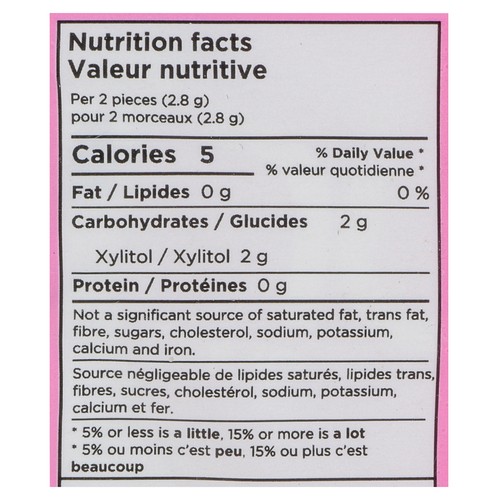 Pür Sugar-Free Chewing Gum with Sweetener Bubblegum 55 Pieces Gum 77 g