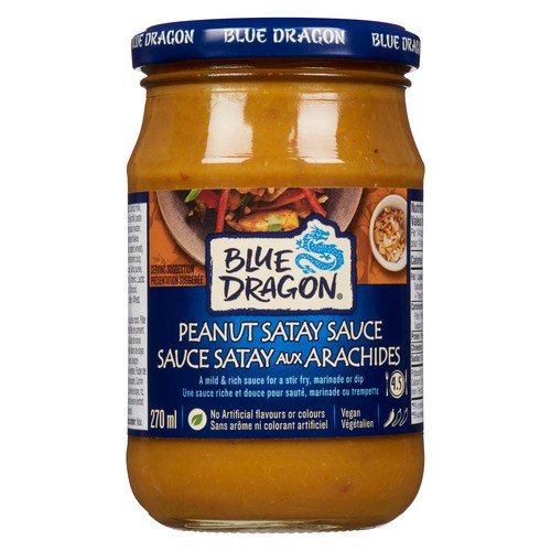 Blue Dragon Cooking Sauce Peanut Satay 270 ml
